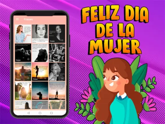 Feliz Día de la Mujer android App screenshot 7